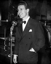 Ozzie Nelson, American Band Leader, Film and TV Actor, Portrait in Tuxedo, circa 1940's