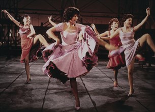 Dance Scene, on-set of the Film, "West Side Story", 1961