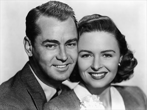 Alan Ladd, Donna Reed, Publicity Portrait for the Film, "Beyond Glory", 1948