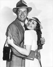 Joel McCrea, Nancy Kelly, Publicity Portrait for the Film, "He Married his Wife", 20th Century Fox, 1940