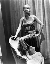 Diana Hyland, on-set of the Film, "Jigsaw", 1968