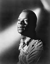 Brock Peters,  on-set of the Film, "To Kill a Mockingbird", 1962