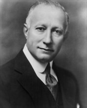 Adolph Zukor (1873-1976), Producer and Founder of Paramount Pictures, Portrait, circa 1920