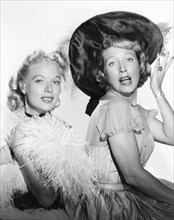 Jane and Betty Kean, American Actresses, Publicity Portrait, circa 1940's