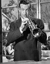Harry James, American Actor and Musician, Portrait with Trumpet, circa late 1930's
