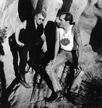 Jack Casady and Jorma Kaukonen, Members of American Blues-Rock Band Hot Tuna, Portrait, 1990