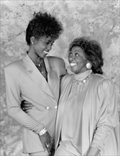 Whitney Houston with Mother, Cissy Houston at Radio City Music Hall during 'The Songwriters Hall of Fame 20th Anniversary,' 1989