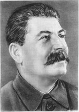 Joseph Stalin, Leader of Soviet Union 1922-52, Portrait