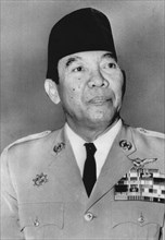 Sukarno (1901-1970), First President of Indonesia, Portrait, 1965