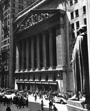 New York Stock Exchange, Wall Street, New York City, USA, circa 1930's