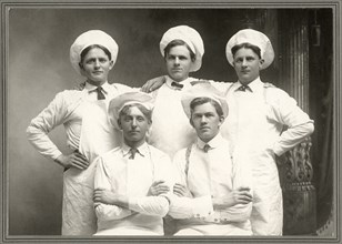 Group of Bakers, Portrait, circa 1900