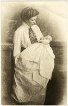 Mother Holding Infant, circa 1910