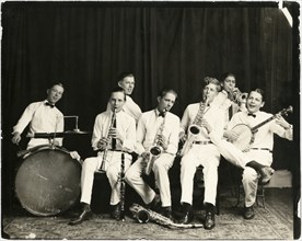 Young Band on Stage, Chicago, Illinois, USA, 1912