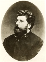 Georges Bizet, (1838-1875), French Composer, Portrait, 1875