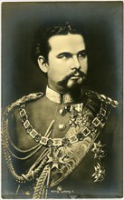 Ludwig II or Ludwig Otto Friedrich Wilhelm (1845-1886), King of Bavaria, Portrait, circa 1880