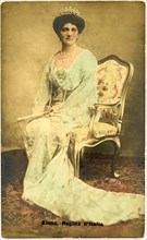 Elena of Montenegro (1873-1952), Queen of Italy (1900-1946), Portrait, circa 1900