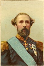 Oscar II (1829 –1907), King of Sweden (1872-1907), and King of Norway (1872-1905), Portrait, circa 1885