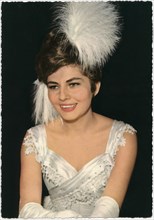 Princess Soraya, Publicity Portrait from the Film, "Tres Perfiles de Mujer", Postcard, circa 1965