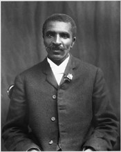 George Washington Carver (1861-1943), American Scientist, Botanist, Educator and Inventor, Portrait, Postcard, circa 1906