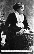 Louisa May Alcott (1832-88), American Novelist, Portrait, circa 1887