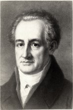 Johann Wolfgang von Goethe (1749-1832), German Writer and Statesman, Portrait, circa 1811