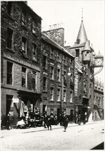 Canongate, Edinburgh, Scotland, United Kingdom, circa early 1900's