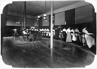 Women at Telephone Operator Stations, Milwaukee Wisconsin, USA, 1903