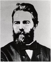 Herman Melville (1819-91), American Novelist and Poet, Portrait, circa 1861