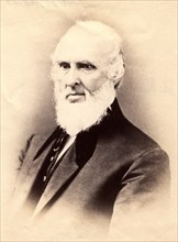 John Greenleaf Whittier (1807-92), Noted American Quaker Poet, Portrait, circa 1890