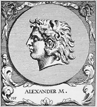 Alexander III of Macedon or Alexander the Great (356-323), King of Macedonia