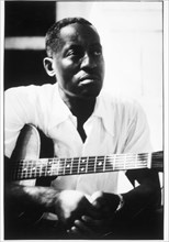 William Lee Conley "Big Bill" Broonzy (1893-1958), Blues Musician and Composer Portrait, 1957