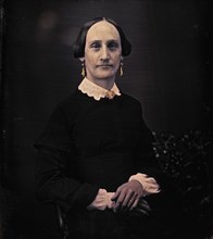 Middle-Aged Woman Portrait, Daguerreotype, circa 1850's
