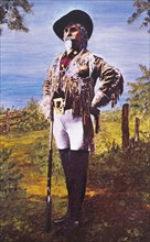 William Frederick Cody, Buffalo Bill (1846-1917), American Plainsman, Scout & Showman, Portrait