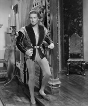 Errol Flynn, on-set of the Film, "Adventures of Don Juan", 1948