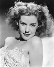 Kaaren Verne, Promotional Portrait, on-set of the Film, "All Through the Night", 1941