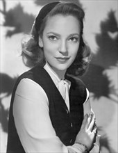 June Duprez, Promotional Portrait, on-set of the Film, "And Then There Were None", 20th Century Fox Film Corp., 1945