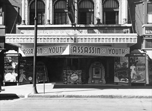 Assassin of Youth, Movie Theater, El Paso, Texas, USA, 1937