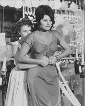Sophia Loren, on-set of the Italian Anthology Film, Boccaccio '70, 1962