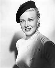 Ginger Rogers, Promotional Portrait, on-set of the Film, "Dreamboat", 20th Century Fox Film Corp., 1952