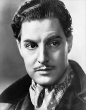 Robert Donat, Portrait, on-set of the Film, "The Ghost Goes West", 1935