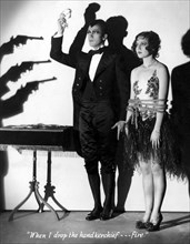 Charles "Buddy" Rogers, Nancy Carroll, on-set of the Film, "Illusion", 1929
