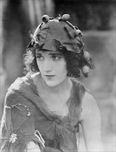 Constance Talmadge, on-set of the Silent Film, "Intolerance", 1916