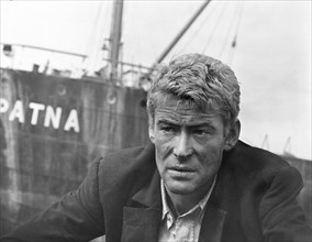 Peter O'Toole, on-set of the Film, "Lord Jim", 1965