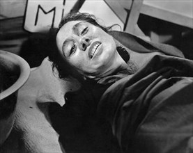 Rosaura Revueltas, on-set of the Film "Salt of the Earth", 1954