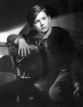 Roddy McDowall, on-set of the Film "Son of Fury: The Story of Benjamin Blake", 1942