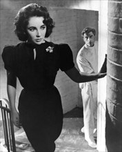 Elizabeth Taylor, David Cameron, on-set of the Film "Suddenly, Last Summer", 1959