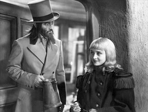 John Barrymore, Marian Marsh, on-set of the Film "Svengali", 1931