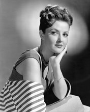 Martha Vickers, on-set of the Film "That Way With Women", 1947
