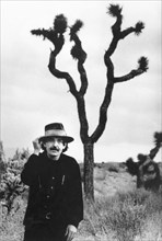 Don Van Vliet, or Captain Beefheart, Portrait in Desert, circa early 1980's
