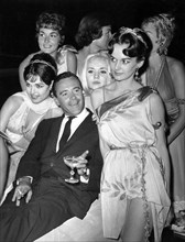 Jack Lemmon, at Greek party thrown by Producer Joseph E. Levine, June 1960